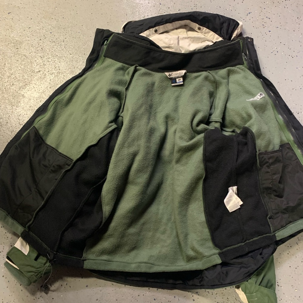 Columbia XL ski coat green - Picture 2 of 4